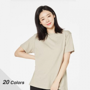 면라운드 티셔츠 32수 (반팔 / 20칼라) 00083-BBT