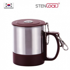 스텐락 고리형 나침반 등산컵 230ml 국산