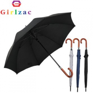 걸작 클레식 고밀도 곡자 우드핸들 장우산