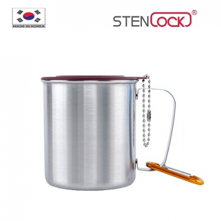 국산 스텐락 올 스텐 등산컵 260ml #2