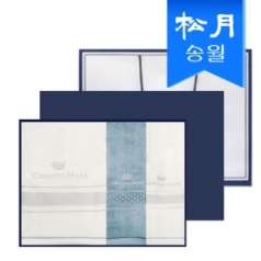 [송월타올] 카운테스마라 기프트세트(다이아바스1+다이아세면2)+쇼핑백