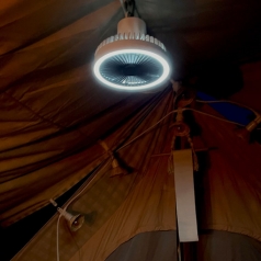 캠핑 낚시 사이런스 선풍기 10000mAh 보조배터리