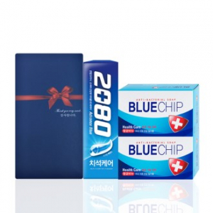 알뜰 박스 11호 (2080 치약 1개 + 비누 2개 + 선물케이스)