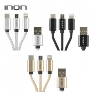 아이논 3in1 멀티 충전케이블 0.5M