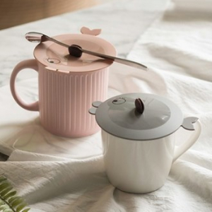 실리콘 피쉬컵 뚜껑 / 실리콘 컵뚜껑 / 텀블러 컵뚜껑 // 국산