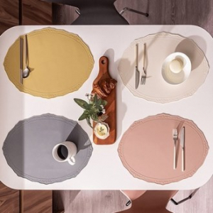 국산 실리콘 아모르 식탁매트/실리콘식탁매트/인테리어 식탁매트