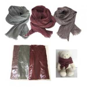 [코튼주름 목도리]  넥워머 / 머플러