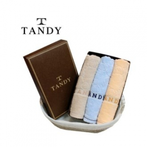 탠디 T-21 로얄 로고 매직타올 3매 세트 베이직