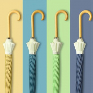 온스 투톤 파스텔 16K 자동 매직 장우산 ONS-LUM3