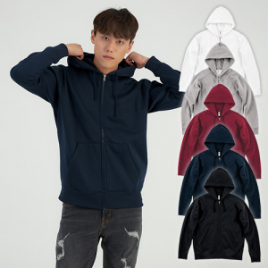 남자 여자 따뜻한 기모 속건성 기능 후드 집업