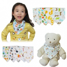 [동물원 스카프빔] 턱받이 / 스카프 / 개별OPP포장 / 인쇄가능