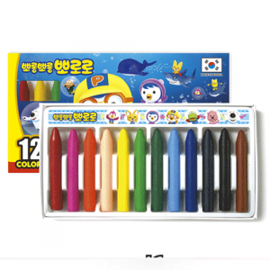 뽀로로 손에 묻지않는 크레용 12/18/24색