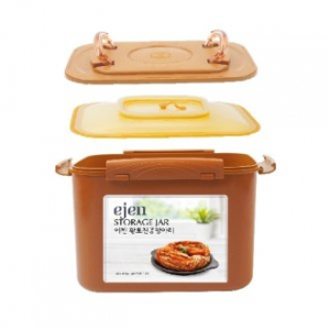 황토 진공항아리 사각 1종 3.4L