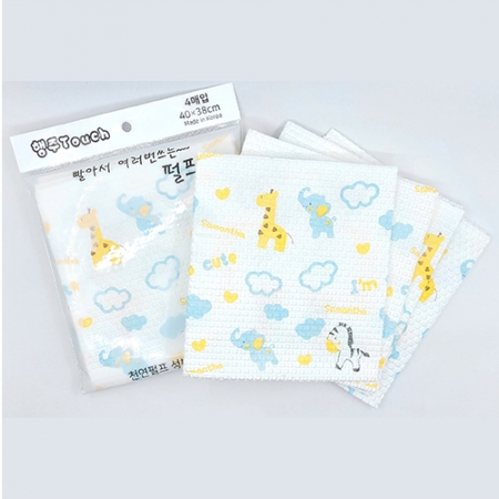 빨아쓰는 펄프행주터치 (4매입) #2