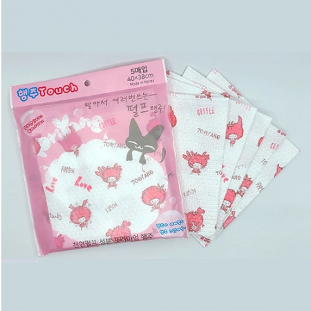 빨아쓰는 펄프행주터치(5매입) #2