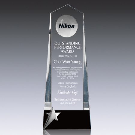 크리스탈 트로피 SD14)327-1Y #2