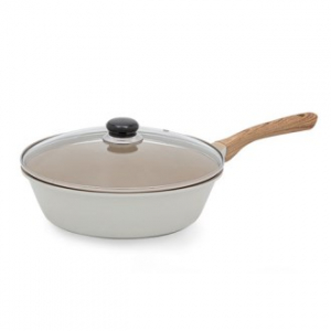 영국R 코지 인덕션IH 세라믹 궁중팬 28cm + 내열유리뚜껑