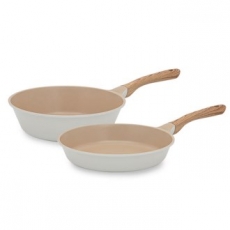영국R 코지 인덕션IH 세라믹 2종 커플세트 28cm