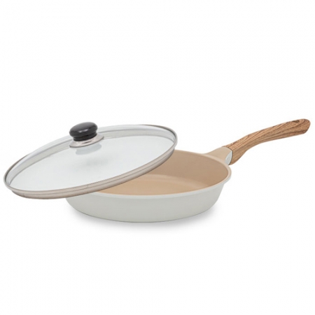 영국R 코지 인덕션IH 세라믹 후라이팬 28cm + 내열유리뚜껑 #2