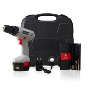 스위스밀리터리 SM-1200M 12V 충전식 무선 전동드릴 일반형