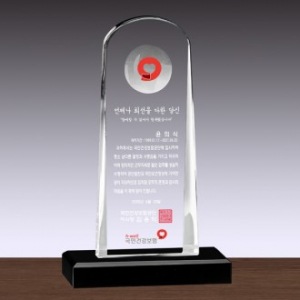 크리스탈 상패 SD13) 182-2