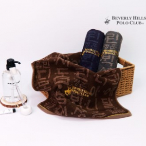 폴로클럽 한글 죽사 타올(2P), 40x80cm