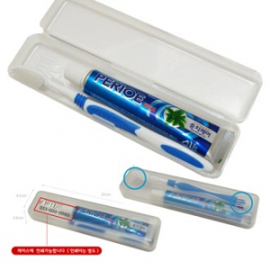 [여행용칫솔치약 세트] 페리오 / 2080 / 칫솔치약 세트 / 인쇄 가능