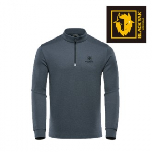 블랙야크 기모 티셔츠