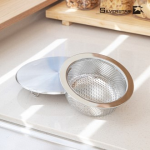 실버스타 304고급 올스텐 배수구 덮개 +타공망 세트