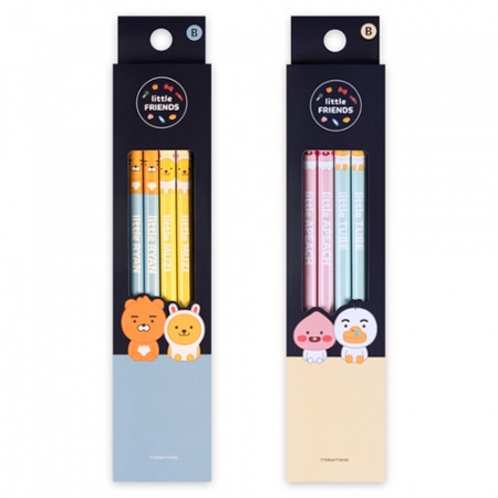 캐릭터 연필 4개 세트 #2