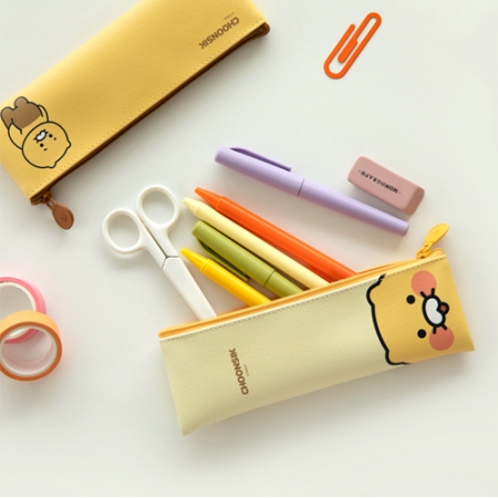 캐릭터 일자 필통 옐로우 #2