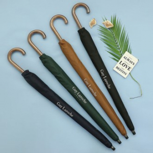 기라로쉬 70 클래식 우드 대형 자동 장우산