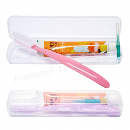 왕헤더 휴대용양치세트 (왕헤더캡,미세모칫솔,페리오치약,치간칫솔) #5