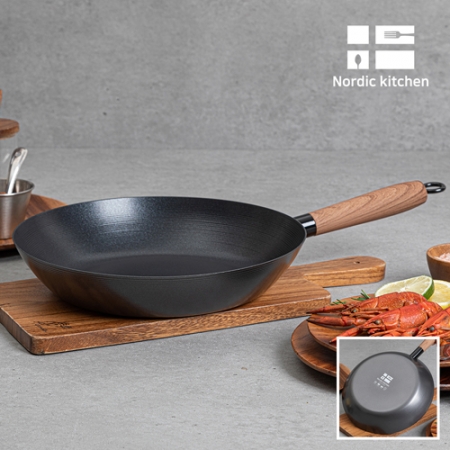 노르딕키친 인덕션 겸용 IH 무쇠 후라이팬 24cm #2