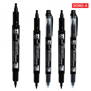 동아 원터치 컴퓨터 싸인펜 0.5mm, 3.0mm // 국산