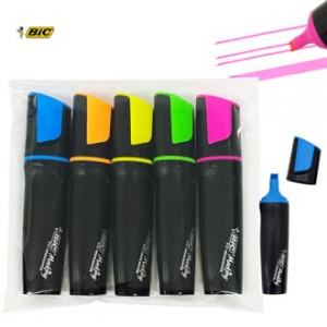 [BIC] 빅 마킹 하이라이터 형광펜 INC 3in1 5P세트