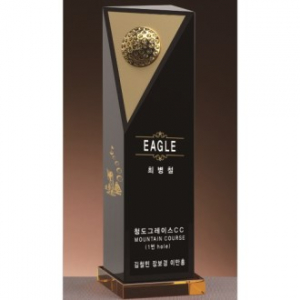 크리스탈 골프 트로피 191