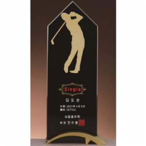 크리스탈 골프모션 트로피 194