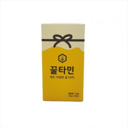 청정 제주 벌꿀 스틱 꿀타민 단품 스틱 10개입 / 꿀스틱 스틱꿀 천연 자연 꿀 제주도 #4