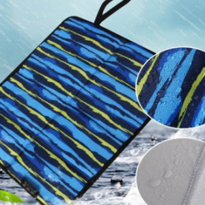 패턴 접이식 휴대용 방석 40*30cm