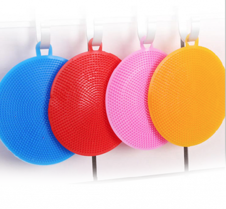 실리콘 수세미 컵받침 냄비받침 #2