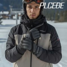 플씨드 투톤 방수 터치 스키장갑