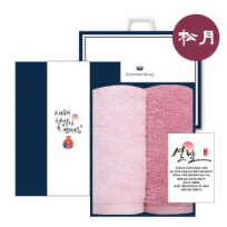 [송월타올]새해 감사 세트 14, 송월 엘르 뱀부얀 175g 타올