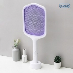 [일우] 모기유인 UV 전기모기채 파리채 - 수면중 사용 (고용량 3000mAh)