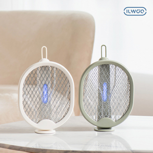 [일우] 모기유인 접이식 UV 전기모기채 파리채 - 수면중 사용 (고용량 3000mAh)