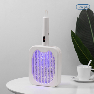 [일우] UV 전기모기채 파리채 수면중 모기유인 - 대용량 4500mAh