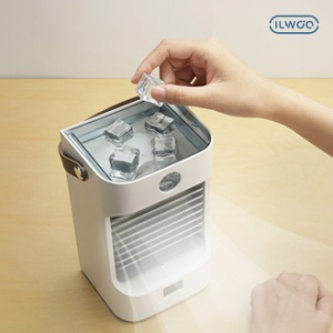 [일우] 이동식 무선 미스트 미니냉풍기 얼음선풍기