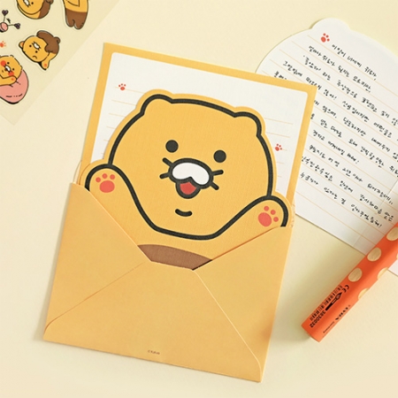 캐릭터 모양 편지지 세트 #4