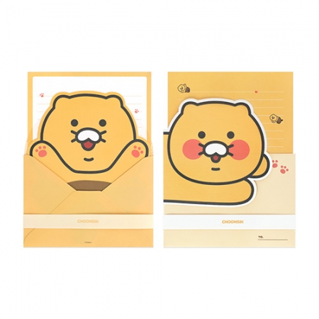 캐릭터 모양 편지지 세트 #5