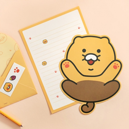 캐릭터 모양 편지지 세트 #2